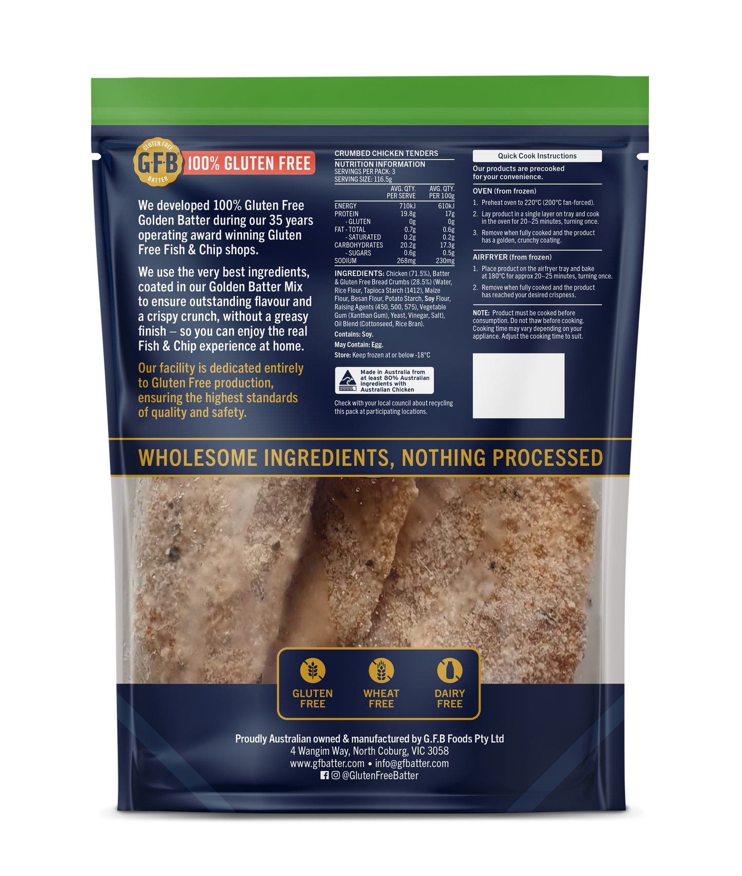 Crumbed Chicken Tenders