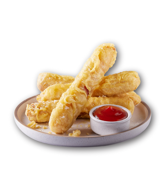 Hot Dogs in crispy batter