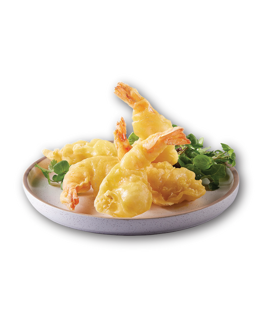 Prawns in crispy batter