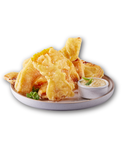 Pumpkin Fritters in crispy batter