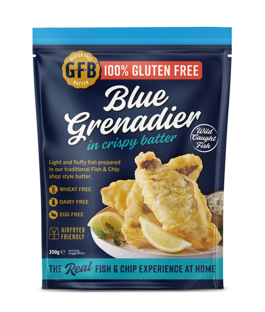 Blue Grenadier in crispy batter