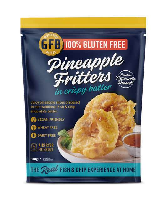 Pineapple Fritters in crispy batter