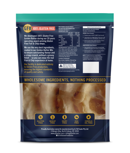Squid Rings in crispy batter