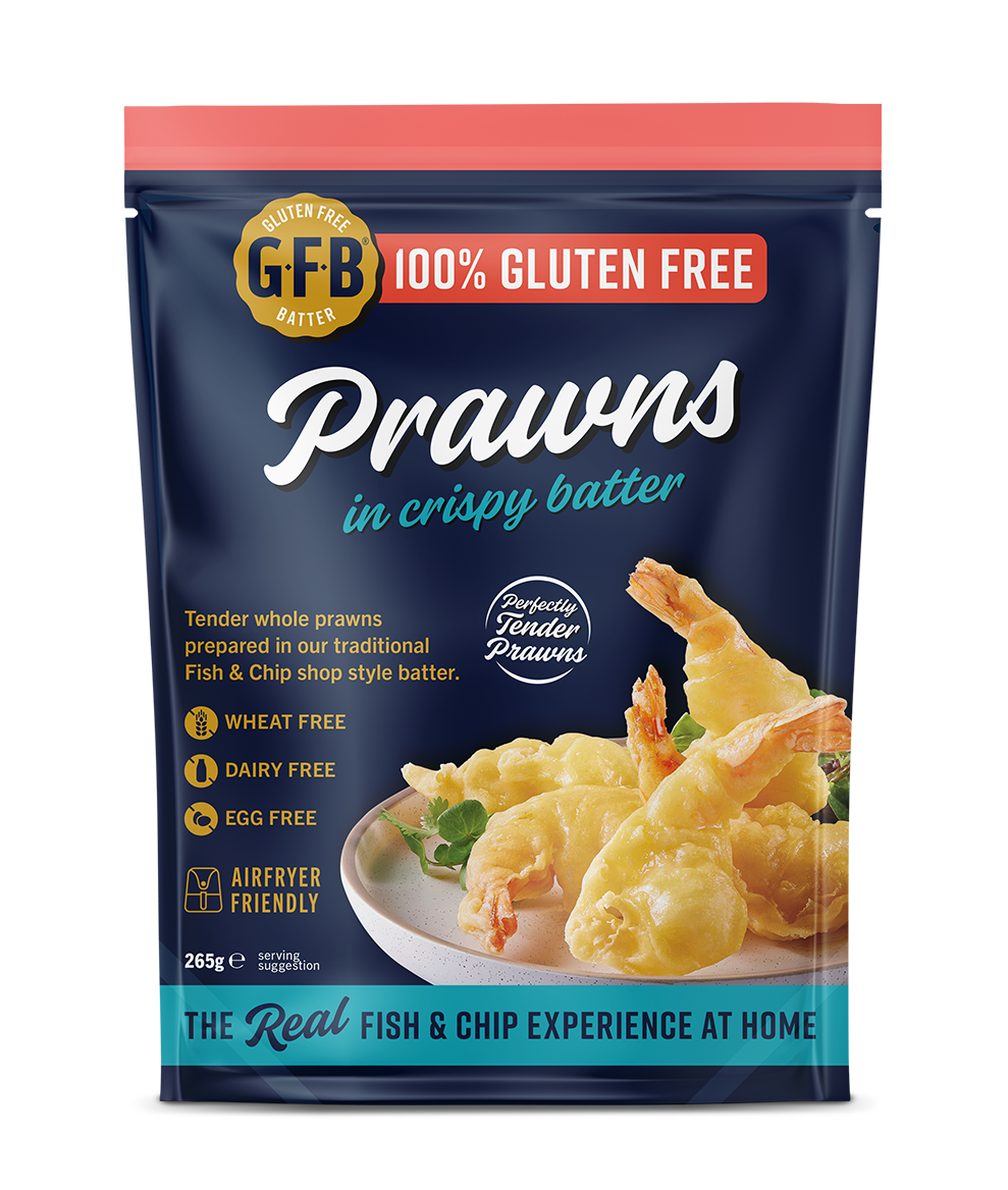 Prawns in crispy batter