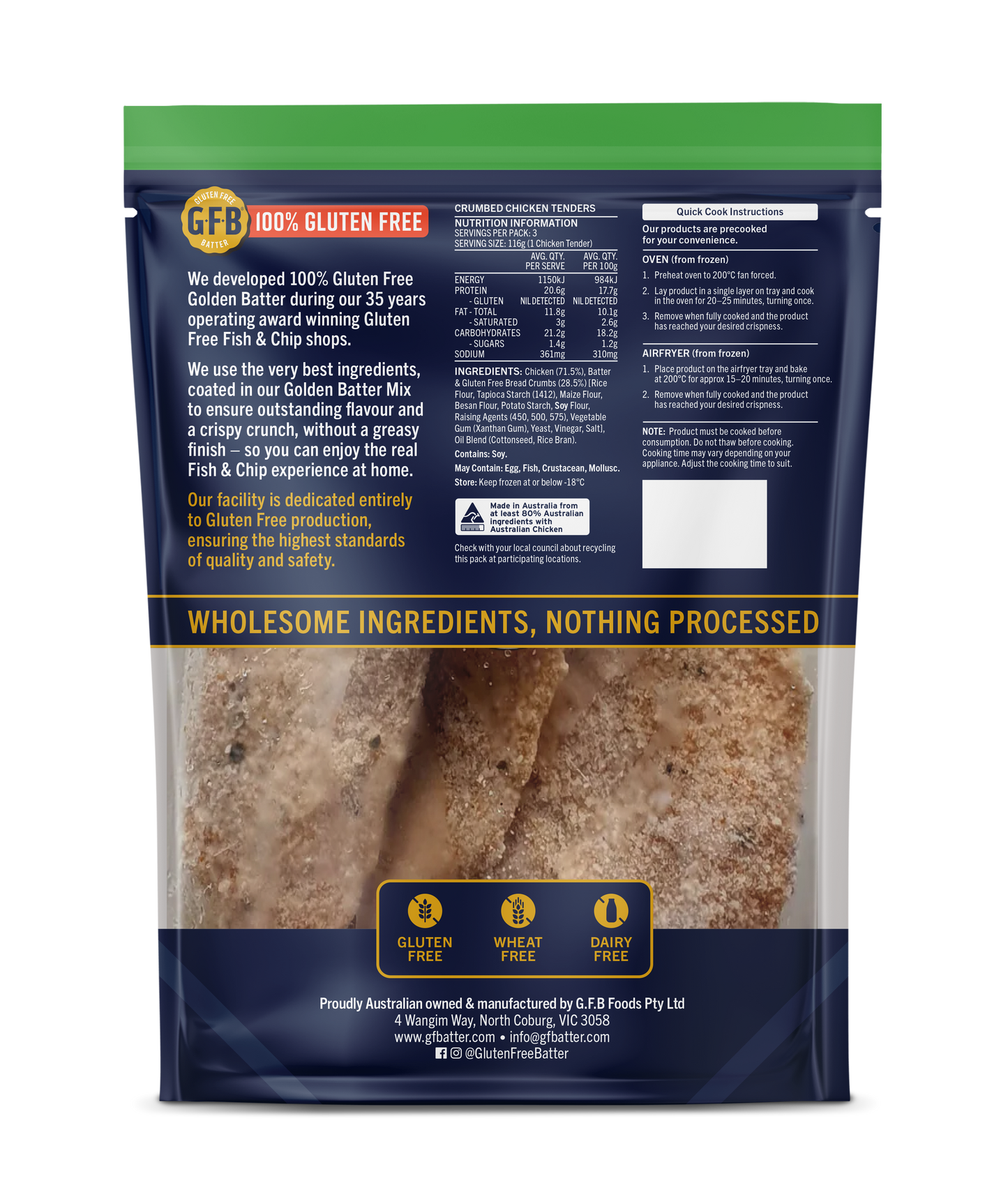 Crumbed Chicken Tenders