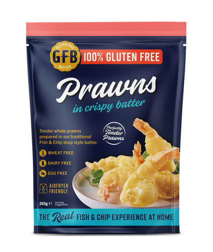 Prawns in crispy batter
