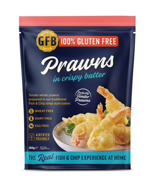 Prawns in crispy batter