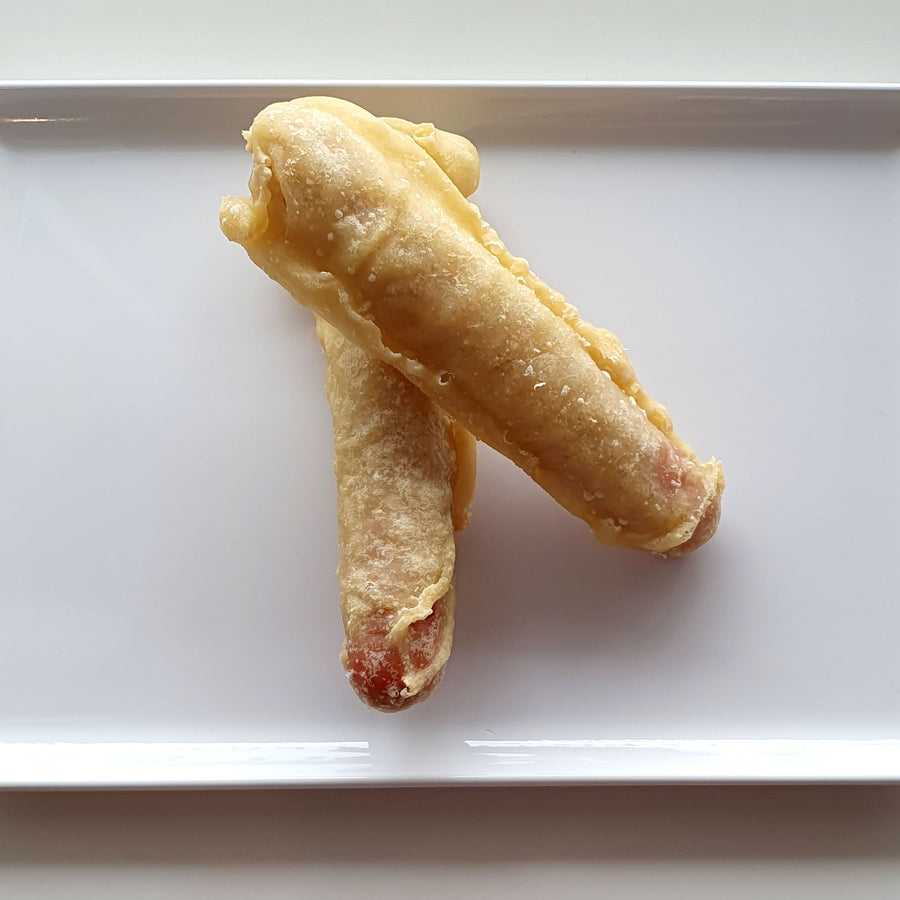 Gluten-free Battered Hot Dogs